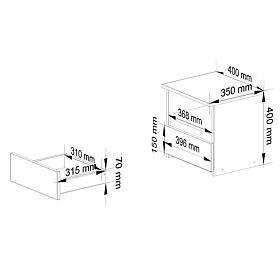 KOMMODE CL1 PK GRAPHIT GRAU