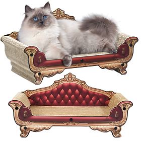 KRATZBAUM FÜR KATZEN ROTES SOFA 331594, Tutumi