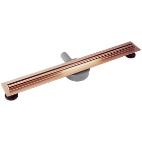 Linearer Abfluss REA NEOX SLIM PRO gebürstetes Kupfer 60, Rea