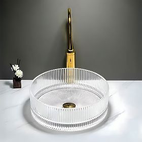 Möbelwaschbecken Rea Ingrid 36 Transparent, Rea