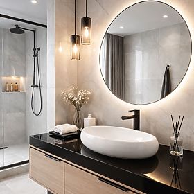 Möbelwaschbecken Rea Melania, Rea