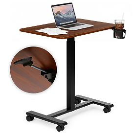 Mobiler, höhenverstellbarer Tisch 70x48 cm Laptop-Tisch einstellbare Höhe 71,5-112 cm ModernHome