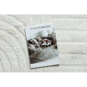 Moderner Teppich MODE 8586 geometrisches Creme, F.H.Kabis