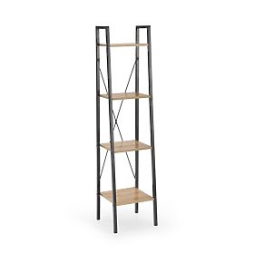 NARVIK REG1 schwarz / Sonoma Eiche