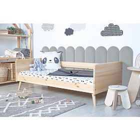 Gepolsterte Paneele Oblouček - Grau