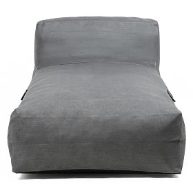 Ottomane für das Garteneckset Vacuum mit Bezug, grau