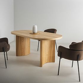 Ovaler Esstisch Portofino, Esche