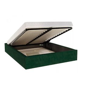 Polsterbett ORLANDO 180 x 200 cm - Grün