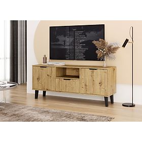 RTV-Schrank Scandi 2D1S SLIM EICHE ARTISAN