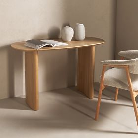 Schreibtisch/Konsole Oriento 120 cm, natürliche Eichenfurnier