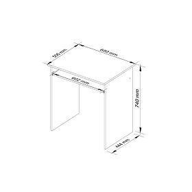 SCHREIBTISCH STAR PK ERLE