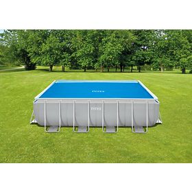 Solarabdeckplane für Rahmenpool 488x244cm INTEX 28029, INTEX