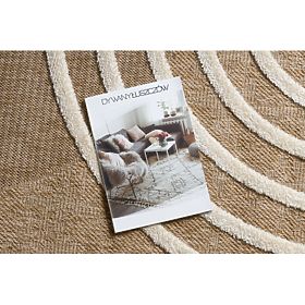 SPARK 0688A beige / creme Teppich - Geometrisch, Sisal, Strukturiert, F.H.Kabis