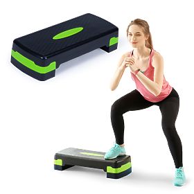 Step Fitness für Aerobic-Übungen 2-stufige Plattform, MODERNHOME