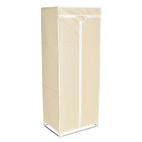 Textilschrank mit Regal Fela - beige