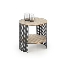 TRAFICA Couchtisch natur/schwarz