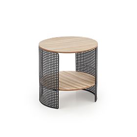 TRAFICA Couchtisch natur/schwarz