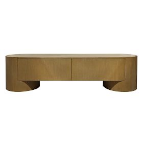 TV-Schrank mit Schubladen Aspen, 200 cm, Natur-Eiche