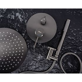 Unterputz-Duschset Rea Lungo Grip Titan + BOX, Rea