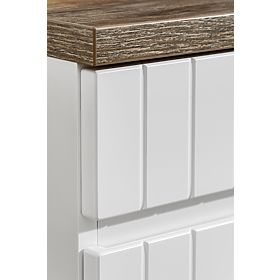 Unterschrank für Waschbecken 100 cm 1 Schublade