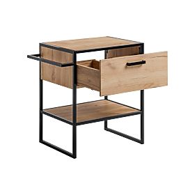 Unterschrank für Waschbecken 70 cm 1 Schublade