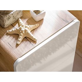 Unterschrank für Waschbecken 80 cm 2 Schubladen