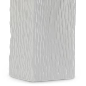 Vase DEVON Farbe Grau minimalistischer Stil für Innenräume ameliahome