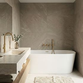 Wandbadewanne CAPRI SLIM 170 cm, Rea