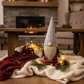 Weihnachtlicher Wichtel 30cm YX055, Tutumi